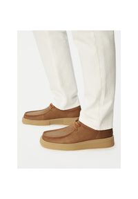 Półbuty Clarks. Kolor: brązowy #1