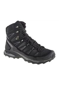 salomon - Buty Salomon X Ultra Trek Gtx M 404630 czarne. Zapięcie: sznurówki. Kolor: czarny. Materiał: nubuk, guma, syntetyk