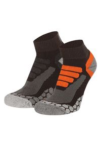 XTREME SOCKSWEAR - Skarpety turystyczne Quarter Xtreme 2 par Multi zielony. Kolor: zielony. Sport: turystyka piesza