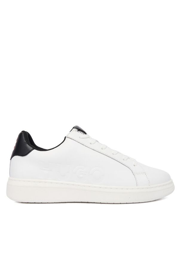Hugo - Sneakersy HUGO. Kolor: biały