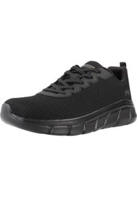 skechers - Buty SKECHERS BOBS B FLEX-VISIONAR Czarny. Zapięcie: sznurówki. Kolor: czarny. Materiał: materiał, syntetyk, tkanina. Szerokość cholewki: normalna. Model: Skechers Sport. Sport: turystyka piesza #1