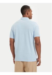 GANT - Gant Polo Shield 2210 Niebieski Regular Fit. Typ kołnierza: polo. Kolor: niebieski. Materiał: bawełna #5