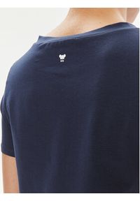 Weekend Max Mara T-Shirt Multif 2415971042 Granatowy Regular Fit. Kolor: niebieski. Materiał: bawełna #3
