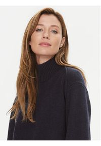 TOMMY HILFIGER - Tommy Hilfiger Golf WW0WW39903 Granatowy Relaxed Fit. Typ kołnierza: golf. Kolor: niebieski. Materiał: syntetyk #2