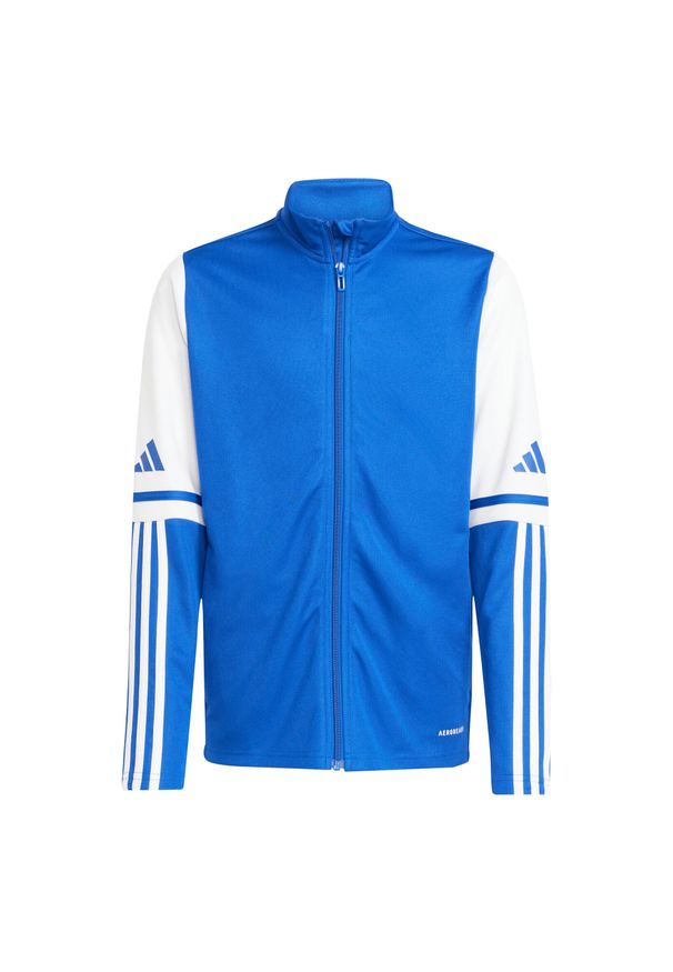 Adidas Sport Sq25 Tr Jkt Bluza Y Dzieci. Kolor: niebieski, biały, wielokolorowy. Sport: piłka nożna