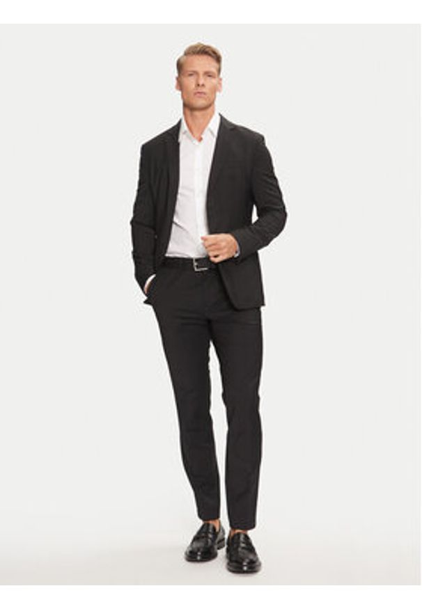 BOSS - Boss Koszula H-Hank-Kent-C1-214 50469345 Biały Slim Fit. Typ kołnierza: kołnierzyk klasyczny. Kolor: biały. Materiał: bawełna
