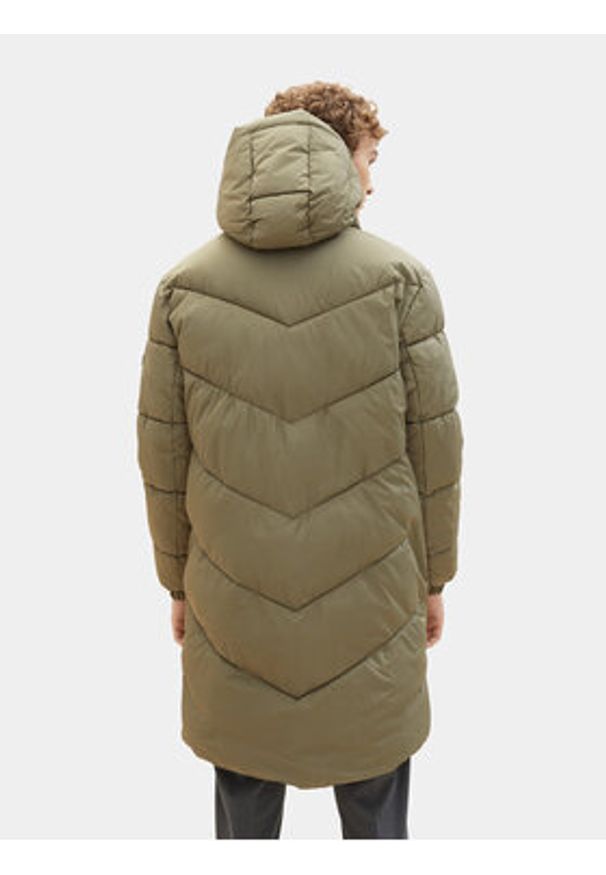 Tom Tailor Denim Kurtka zimowa 1037389 Zielony Regular Fit. Kolor: zielony. Materiał: syntetyk. Sezon: zima