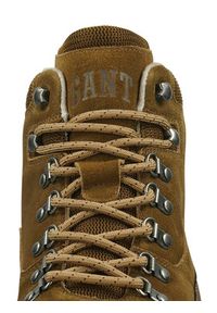 GANT - Gant Trapery Hillark 29643744 Khaki. Kolor: brązowy. Materiał: zamsz, skóra #4