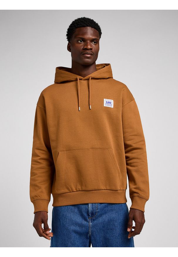 Lee - LEE MĘSKA BLUZA LEE WW HOODIE ACORN 112351872