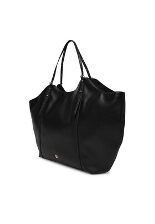 Hugo - HUGO Torebka Neeko P_Tote 50558244 Czarny. Kolor: czarny. Materiał: skórzane