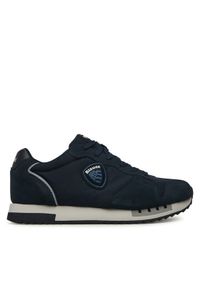 Blauer Sneakersy F5QUEENS05/MES Granatowy. Kolor: niebieski. Materiał: zamsz, skóra