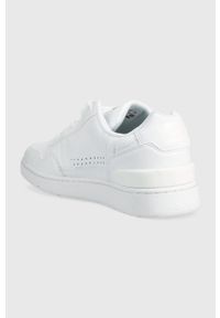 Lacoste sneakersy T-Clip kolor biały. Nosek buta: okrągły. Zapięcie: sznurówki. Kolor: biały. Materiał: guma. Sport: bieganie #3