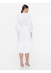 Lauren Ralph Lauren Sukienka codzienna 250889364001 Biały Regular Fit. Okazja: na co dzień. Kolor: biały. Materiał: bawełna. Typ sukienki: proste. Styl: casual #2