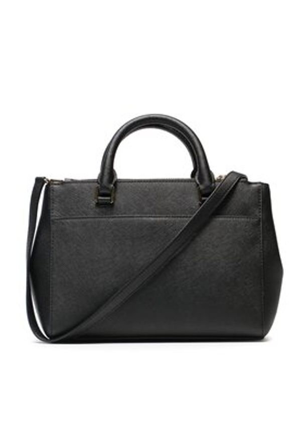 DKNY Torebka Belle Sm Satchel R33D1Y77 Czarny. Kolor: czarny. Materiał: skórzane