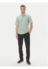 BOSS Koszula Excurse 50540196 Zielony Regular Fit. Kolor: zielony. Materiał: bawełna