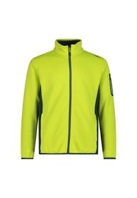 Bluza męska turystyczna CMP 33E6557. Okazja: na co dzień. Kolor: zielony. Styl: casual, sportowy. Sport: turystyka piesza #1