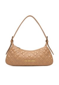Love Moschino - Torebka LOVE MOSCHINO. Kolor: beżowy