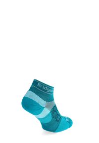 BRIDGEDALE - Skarpety biegowe damskie Bridgedale Ultra LtT2 Merino Sport Low. Kolor: niebieski