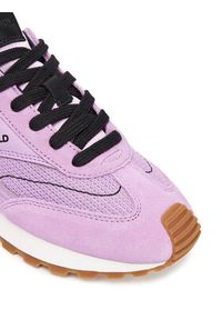 Karl Lagerfeld - KARL LAGERFELD Sneakersy KL61124E Fioletowy. Kolor: fioletowy. Materiał: materiał #3