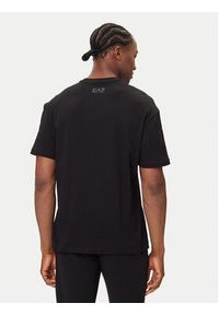 EA7 Emporio Armani T-Shirt 7M001129 AF10375 UC001 Czarny Modern Fit. Kolor: czarny. Materiał: bawełna #4