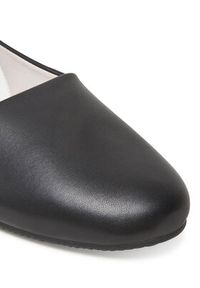 Calvin Klein Sandały Ballerina Sling Back Lth HW0HW02655 Czarny. Kolor: czarny. Materiał: skóra