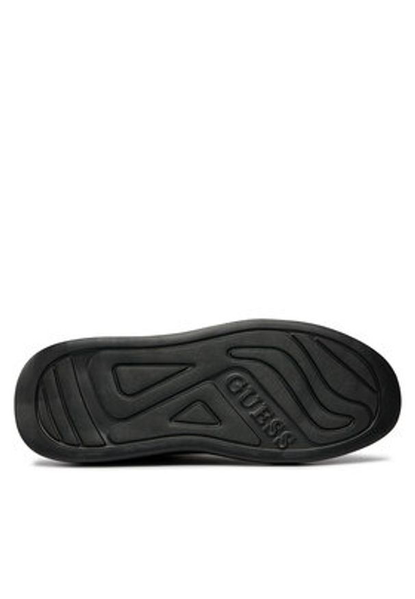 Guess Sneakersy Elba FMPVIB LEA12 Czarny. Kolor: czarny. Materiał: skóra