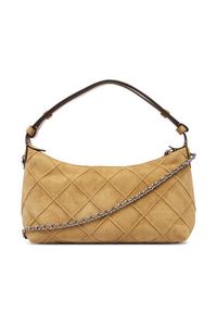 Tory Burch Torebka Fleming Suede Pochette 185797 Kremowy. Kolor: kremowy. Materiał: skórzane #5