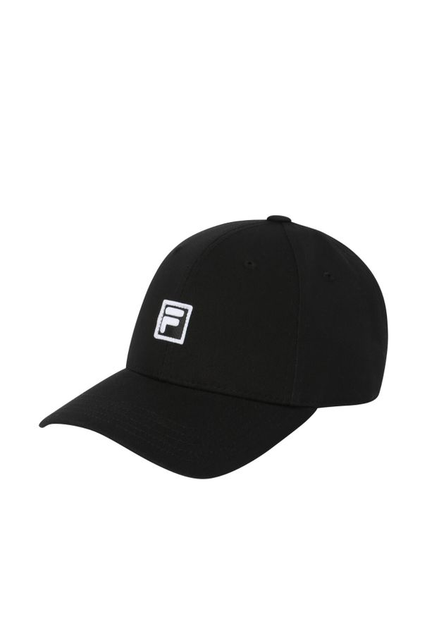 Czapka z daszkiem Fila Botad F-box 6 Panel. Kolor: czarny, szary, wielokolorowy. Materiał: tkanina, bawełna