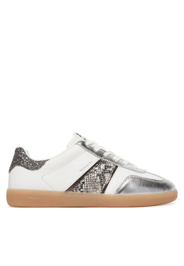 Sneakersy Tamaris. Kolor: biały