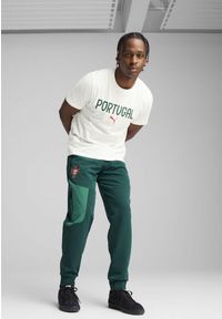Puma - Męska koszulka Portugalia ftblNRGY PUMA White. Kolor: biały. Wzór: napisy