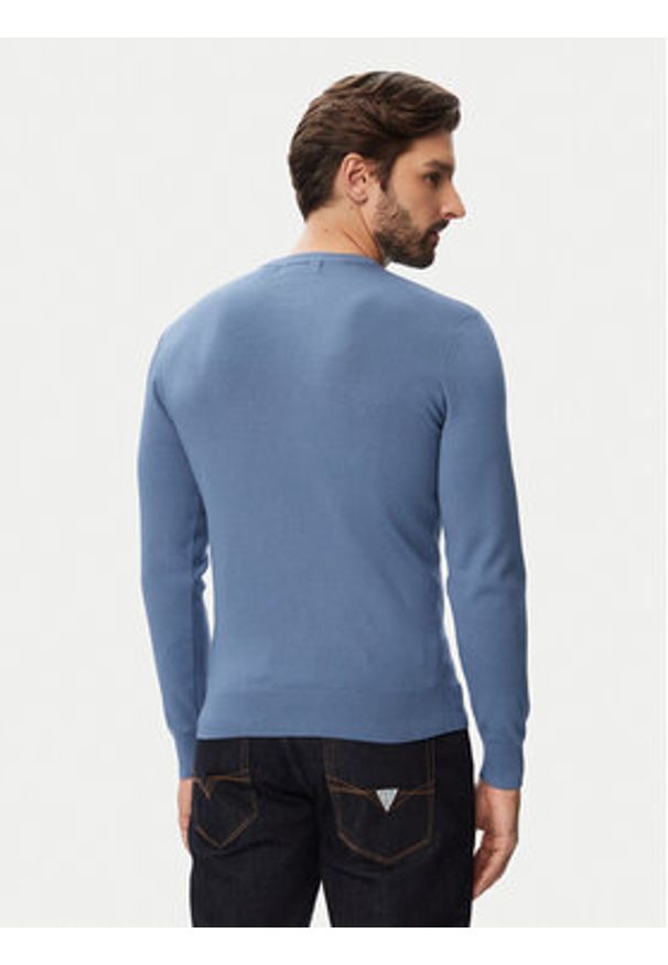Guess Sweter 183099 Niebieski Classic Fit. Kolor: niebieski