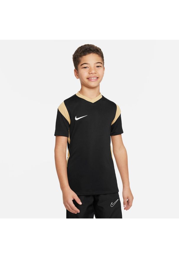 Koszulka piłkarska chłopięca Nike Drifit Park Derby Iii. Kolor: wielokolorowy. Długość rękawa: krótki rękaw. Długość: krótkie. Sport: piłka nożna