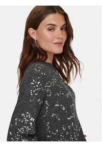 only - ONLY Sweter Alta 15353230 Szary Regular Fit. Kolor: szary. Materiał: syntetyk #4