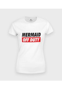 MegaKoszulki - Koszulka damska Mermaid off duty. Materiał: bawełna #1