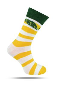 His Story - Skarpetki Bawełniane - Tematyczne - Asymetryczne, Cytrynowe. Kolor: wielokolorowy. Materiał: elastan, bawełna, poliamid #5