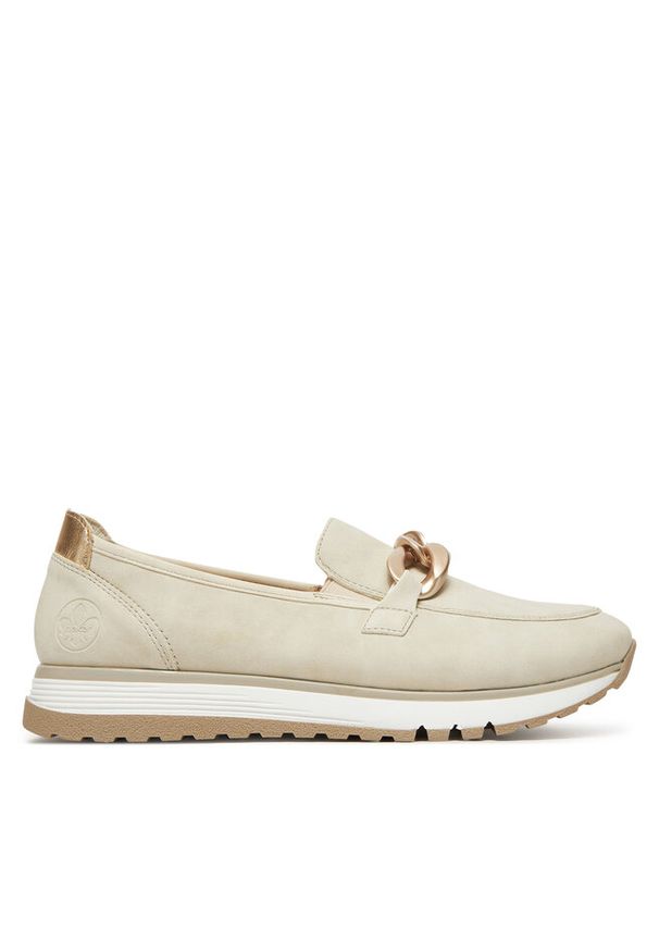 Półbuty Rieker. Kolor: szary