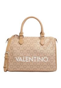 Valentino by Mario Valentino - VALENTINO Duży beżowy kuferek Liuto. Kolor: beżowy #3