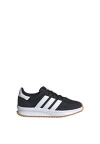 Adidas - Buty Run 70s 2.0 Kids. Kolor: czarny, biały, brązowy, wielokolorowy. Materiał: materiał. Styl: sportowy. Sport: bieganie