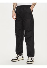Only & Sons Spodnie materiałowe Fred 22028250 Czarny Loose Fit. Kolor: czarny. Materiał: bawełna #1