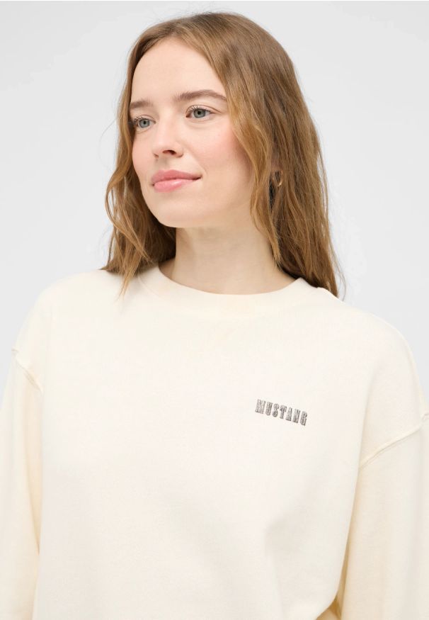 Damska bluza nierozpinana Mustang Style Aberdeen Whisper White 1016768 2013