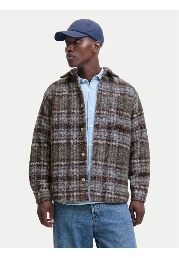 Jack & Jones Kurtka przejściowa Denver 12293835 Brązowy Loose Fit. Kolor: brązowy. Materiał: syntetyk