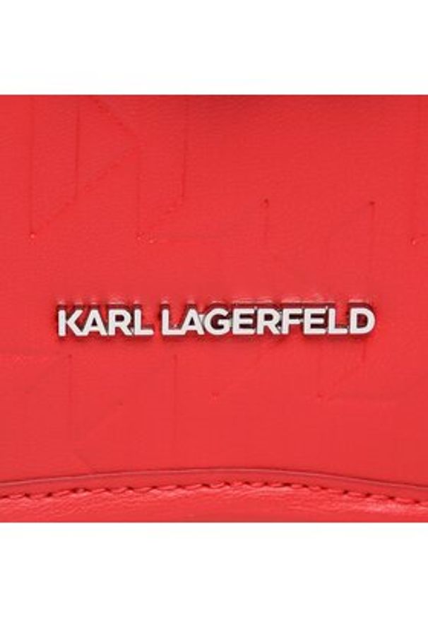 Karl Lagerfeld - KARL LAGERFELD Torebka 231W3020 Czerwony. Kolor: czerwony. Materiał: skórzane