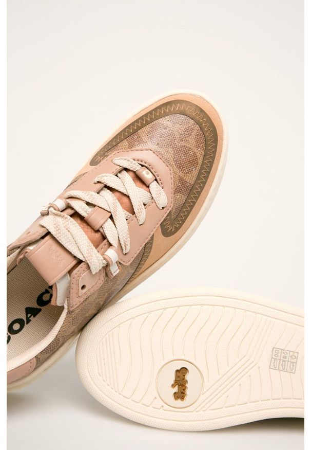 Coach - Buty. Nosek buta: okrągły. Kolor: brązowy. Materiał: guma