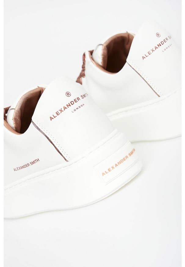 Alexander Smith - Sneakersy damskie skórzane London Woman ALEXANDER SMITH. Materiał: skóra