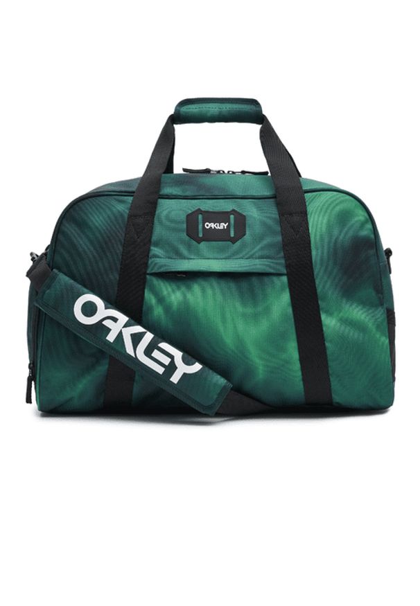 Oakley torba sportowa Street Duffle Alien Print U. Kolor: zielony. Materiał: materiał. Wzór: nadruk