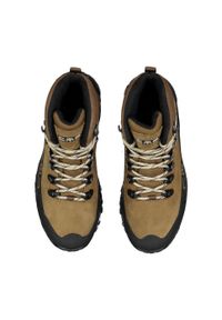 Damskie Wysokie buty trekkingowe CMP Dhenieb WP. Kolor: beżowy, czarny, wielokolorowy, brązowy. Materiał: materiał, syntetyk, skóra. Styl: sportowy #2