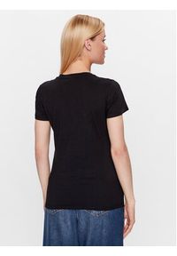 Liu Jo T-Shirt WF3080 JS923 Czarny Regular Fit. Kolor: czarny. Materiał: bawełna