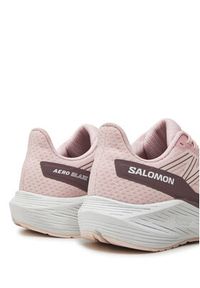 salomon - Salomon Buty do biegania Aero Blaze L47208600 Różowy. Kolor: różowy. Materiał: mesh, materiał #2