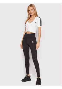 Adidas - adidas T-Shirt adicolor Classics HC2036 Biały Slim Fit. Kolor: biały. Materiał: bawełna #4