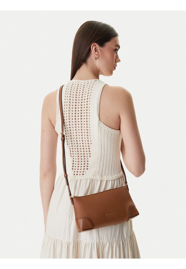 MICHAEL Michael Kors Torebka 32R6G1WC1V Brązowy. Kolor: brązowy. Materiał: skórzane